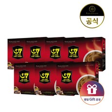 G7 베트남 블랙커피 내수용 15개입 X 7박스+사은품, 1세트