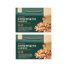 [최신상 견과] 오하루 자연가득 메이플견과 시나몬에디션 2박스, 500g, 2개