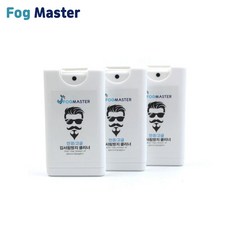 FOG MASTER 안경 고글 김서림방지클리너 10ml 3개입