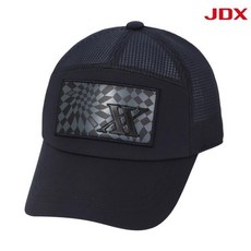 JDX 세이브존07 전판 패턴 와펜 매쉬캡 X2CPU1905, BK