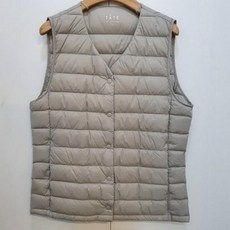 테이트 테이트 공용 7컬러 다운경량 V넥 베스트 Kaaw9-uvt020