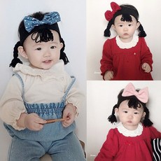 아기가발모자