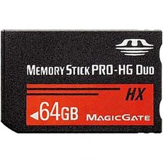 LICHIFT 64GB 메모리 스틱 Sony PSP용 MS Pro Duo 카드 고속 대용량 189482 LICHIFIT, 1개