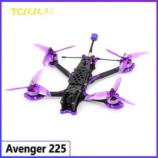 자칸 드론 TCMMRC 어벤저 225HD 프레임 브러시리스 모터 F4-40A FC DSHOT600 PNP/RTF 5 인치 FPV 레이싱 쿼드콥터용 RC 키트 2306-1850kv, [02] fs-i6x - fs1850a