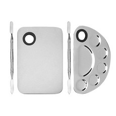 메이크업스파츌라미니믹싱팔레트세트