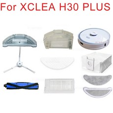 XCLEA H30 PLUS 로봇 진공 청소기 XCLEA H30 PLUS 용 먼지 봉투 워터 탱크 메인 브러시 사이드 브러시 일회용 걸레 사이드 브러시 부품, 7.AS SHOW - xva11