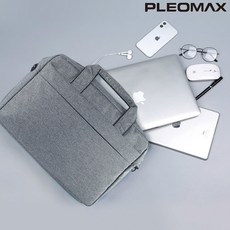 플레오맥스 PM-NP01 노트북 가방 파우치 크로스백, 블랙