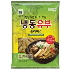 대림선 냉동 유부슬라이스 1kg, 4개