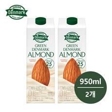 동원 그린덴마크 아몬드 950ml 무료배송/비건음료/귀리우유, 2개