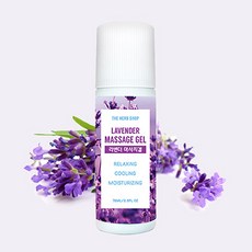 더허브샵 릴렉스 라벤더 바디 마사지겔 75ml 아로마오일, 1개