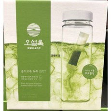 (당일발송)코스트코 오설록 콜드브루녹차 2gx60 아이스보틀 증정 찬물 티백 스틱 말차