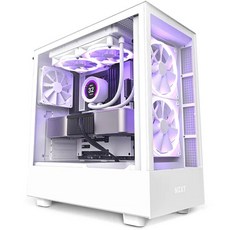 NZXT NZXT H5 Elite Matte White 미들타워, HZXT H5 ELITE