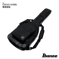 봇치 더 록! 키타 이쿠요 사용 Ibanez 방수 기타 베이스 케이스, IGB540-BK 기타 / 블랙, 1개