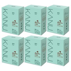 맥심 카누 민트초코 라떼 144T(24Tx6개) KANU 커피, 17.3g, 144개