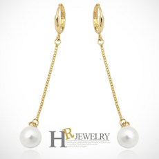 7mm진주귀걸이