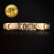 PGATOUR 부모님결혼기념일선물 의료용 건강팔찌 노블레스 골드 XL사이즈, 1개