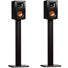 ECHOGEAR 범용 플로어 스피커 스탠드 - 진동 흡수 MDF 디자인은 Klipsch Polk JBL 및 기타 책장 스피커 또는 스튜디오 모니터와 함께 작동 - 사운드 아이소