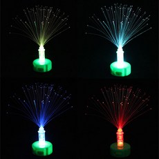 광섬유 LED 원형 램프(5개입), 단품