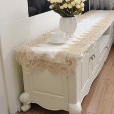 레이스거실장커버
