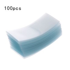 100pcs 30x72mm 18650 배터리 랩 ​​PVC 열 수축 튜브 배터리 필름, 투명한, 100개