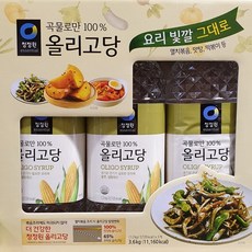 청정원 올리고당 1.2KG 3개입, 1