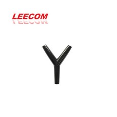 리컴 Y자 에어 분배기 [검정], 단품