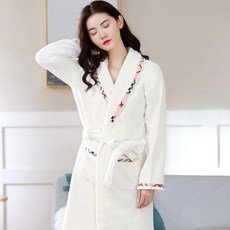 ANYOU커플샤워가운 가정용목욕가운 겨울용목욕가운 순면샤워가운YP006