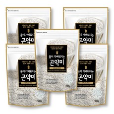 몸이 가벼워지는 곤약미(쌀알형)500g / 곤약쌀 저칼로리 식품, 5개, 500g