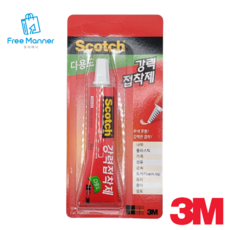 3M 신발 접착제 투명 다용도 본드, 1팩