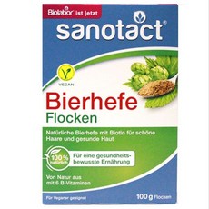 Sanotact 자노탁트 비어헤페 맥주효모 분말 100g, 1팩