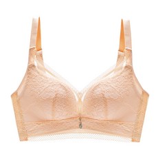 섹시 레이스 무강철 코일 얇은 컵 통기 편안 여성 속옷 큰 가슴 작아 보이다 모으다 받침 조정형 브라