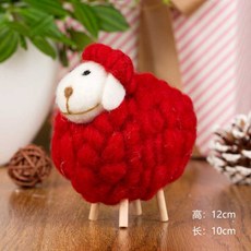 양모완제품인형