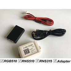 변환기 어댑터 폭스 315 RNS510 510 어댑터 CVBS RNS 카메라 RGB AV-RGB RNS315 및 어댑터 플립 로고 바겐 V9.3, 1)RNS510 - doslash