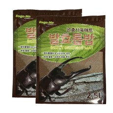벅스앤미 발효톱밥 2.5L x 2봉 세트, 1세트