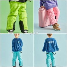 인디고키즈 20FW 선명한색상~멜빵탈부착되는 남아여아 스키복 하의_동아백화점수성점
