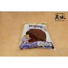 항아리식품 깻잎무침 4kg 1팩, 1개