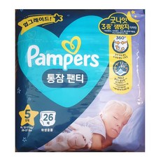 팸퍼스통잠팬티5단계