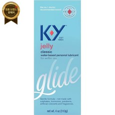 K-Y 케이와이 젤리 퍼스널 윤활유 4온스., 113g, 1개