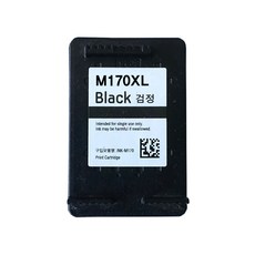 삼성 재생잉크 M170 C170 M170XL C170XL 대용량 SL-J1760FW SCX-1360 SCX-1365 SCX-1365W, 1개, M170XL 검정대용량