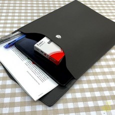 YS 세로형 가죽 서류가방 블랙 노트북서류가방