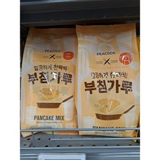 피코크 깔끔하게 한팩씩 부침가루 500g
