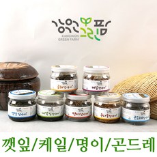 고기쌈 깻잎 장아찌 케일 곤드레 명이 짱아치, 케일 장아찌, 단일상품