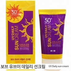 보브 유브이 데일리 선크림 150ml, 1개