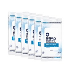 크리넥스안심물티슈20매