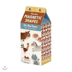 On the Farm Wooden Magnetic Shapes, Mudpuppy Galison