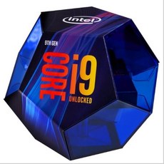 인텔 코어 i9-9900K 박스 데스크탑 프로세서 8 코어 최대 5.0 GHz 터보 잠금 해제 LGA1151 300 시리즈 95W, 한개옵션0 - i9-9900k