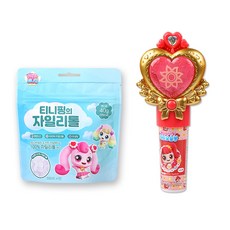 티니핑의 자일리톨 + 하트 요술봉, 1세트, 140g, 티니핑의 자일리톨+나나핑 요술봉