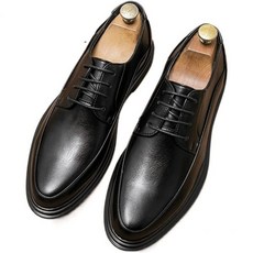 MBNVBNM 드레스 슈즈 캐주얼 비즈니스 남성 가죽 로우탑 소프트 오피스 Chaussures Homme 라이트 포인티드 Head 옥스포드 1470353
