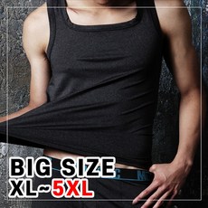 남자빅사이즈 런닝 나시 보정 남성 덩치큰 XL 2XL 3XL 110 120 130 사이즈