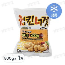 마니커에프앤지 치킨너겟텐더 400g+400g(번들), 800g, 1개